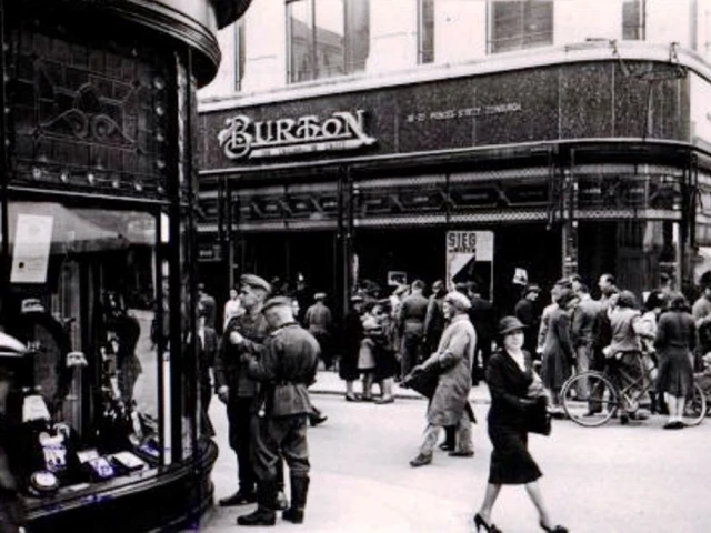 Germans use Burton but not for fifty shilling suits